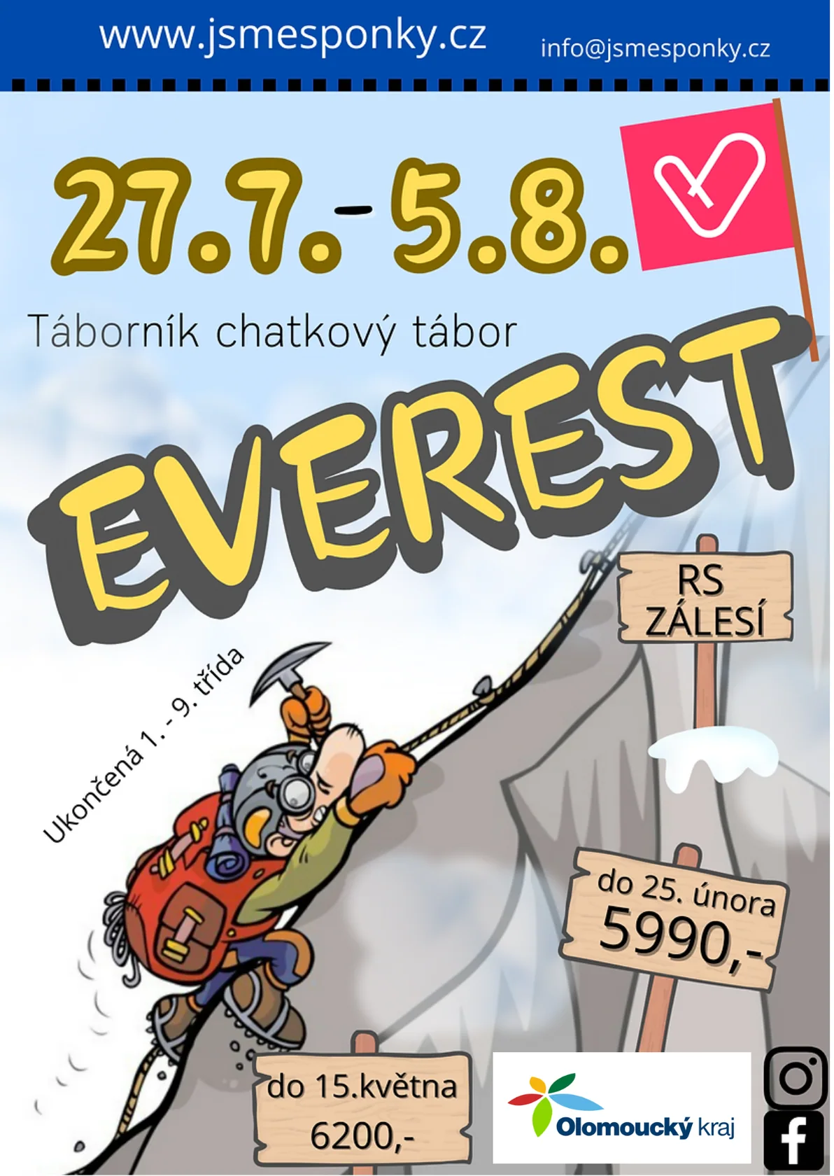 Plakát Táborník 2024 - Everest