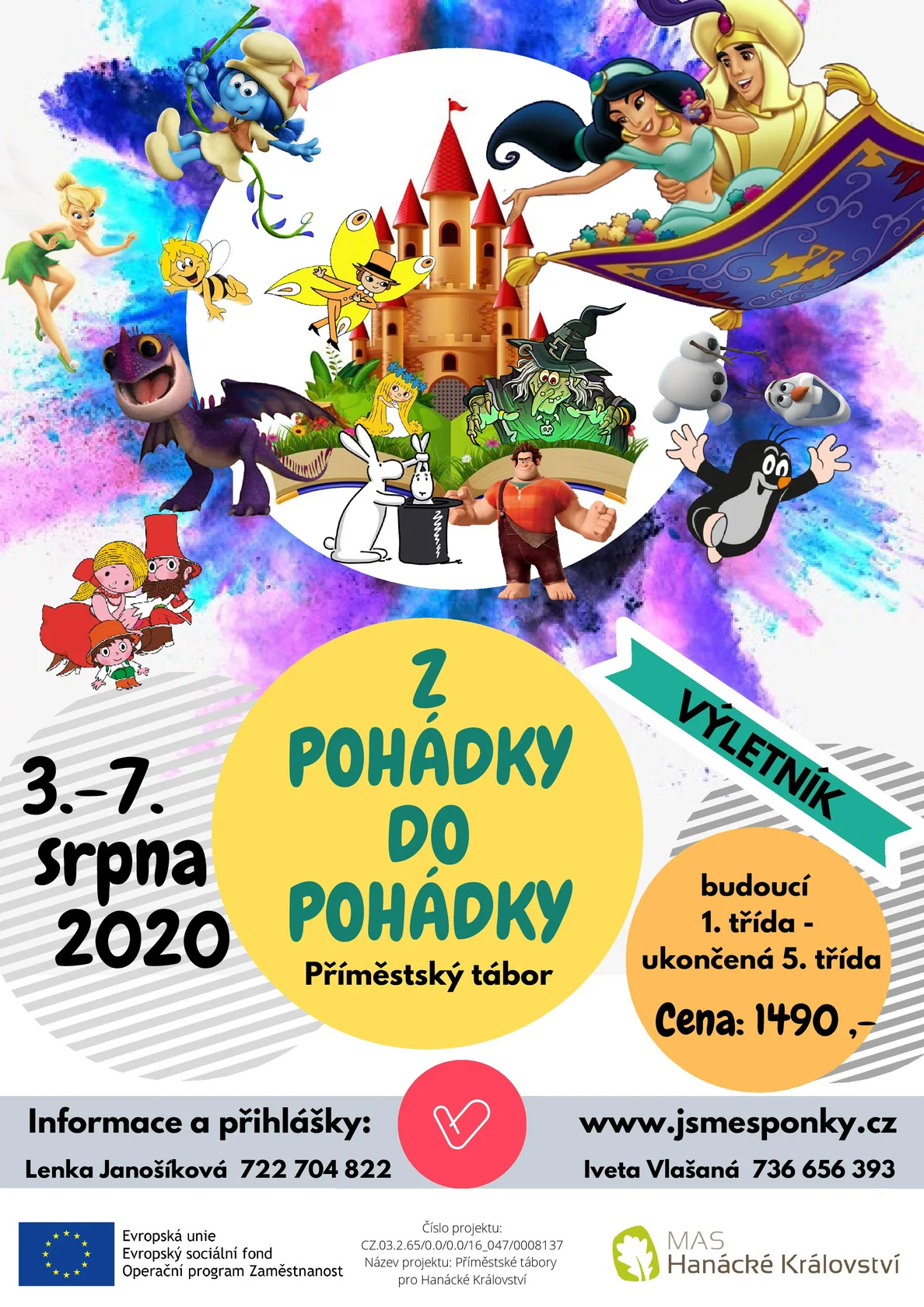 Plakát Výletník 2020 - Z pohádky do pohádky