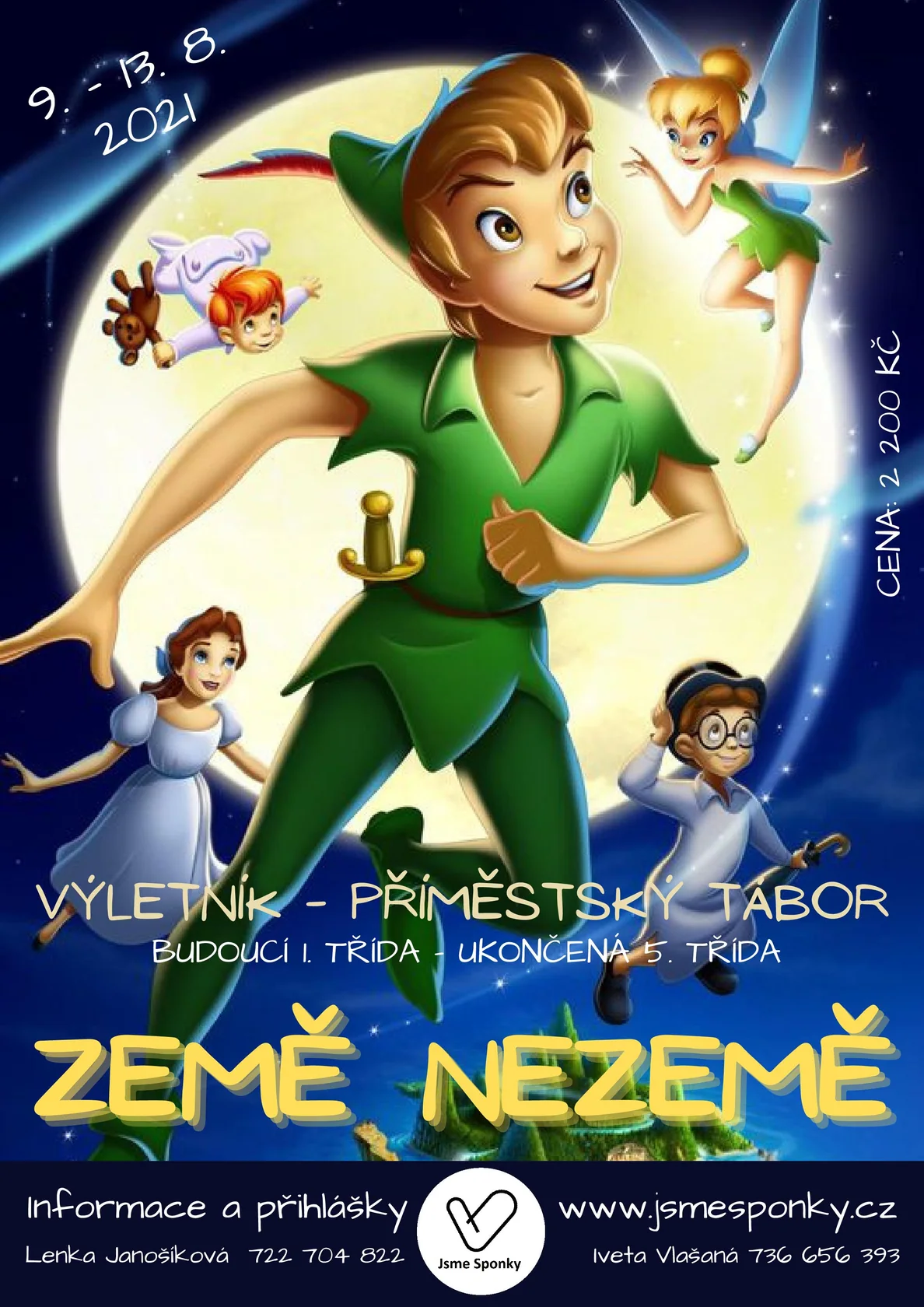 Plakát Výletník 2021 - Země Nezemě