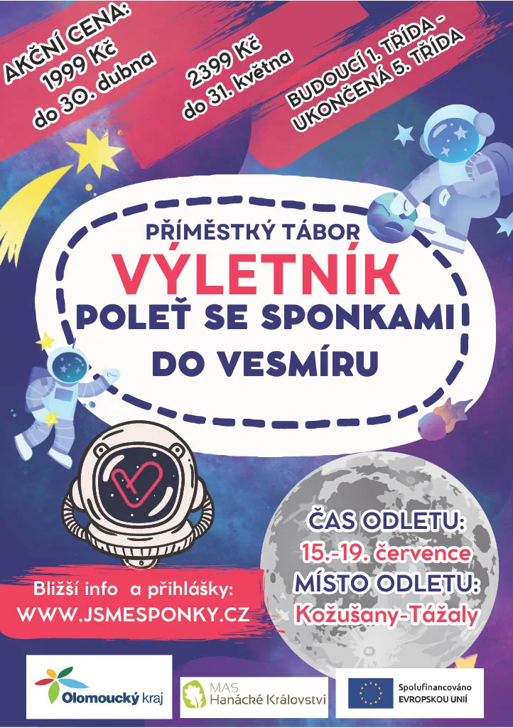 Plakát Výletník 2024 - Vesmír