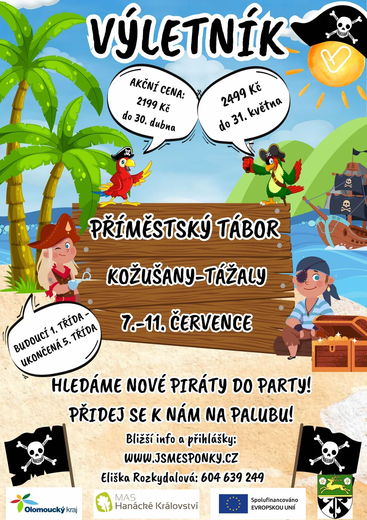 Plakát Výletník 2025 - Piráti